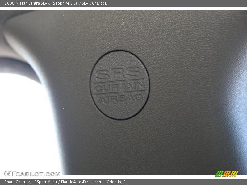 Sapphire Blue / SE-R Charcoal 2008 Nissan Sentra SE-R