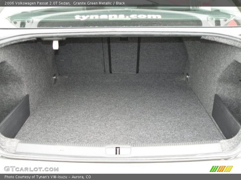 Granite Green Metallic / Black 2006 Volkswagen Passat 2.0T Sedan