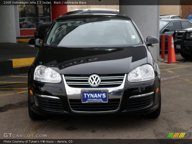 Black / Anthracite Black 2006 Volkswagen Jetta 2.5 Sedan