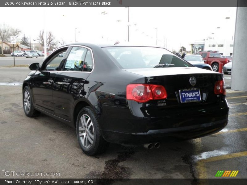 Black / Anthracite Black 2006 Volkswagen Jetta 2.5 Sedan