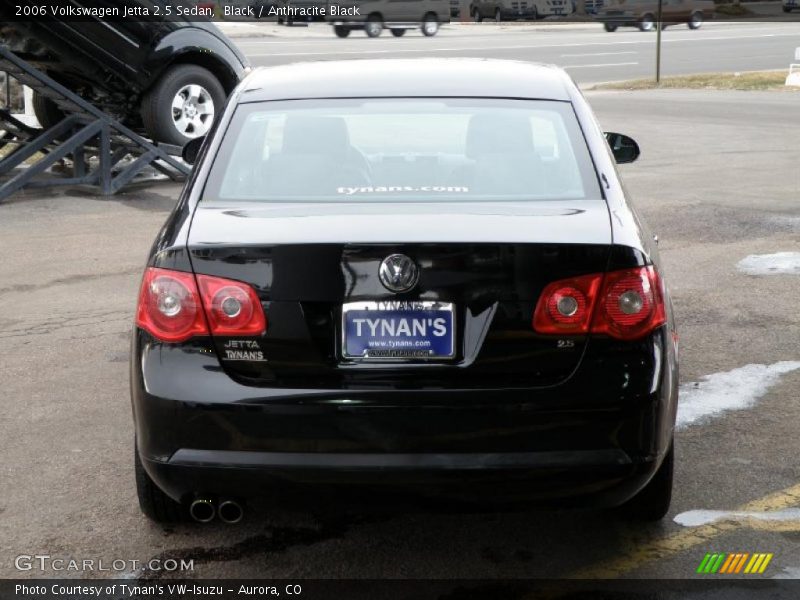 Black / Anthracite Black 2006 Volkswagen Jetta 2.5 Sedan