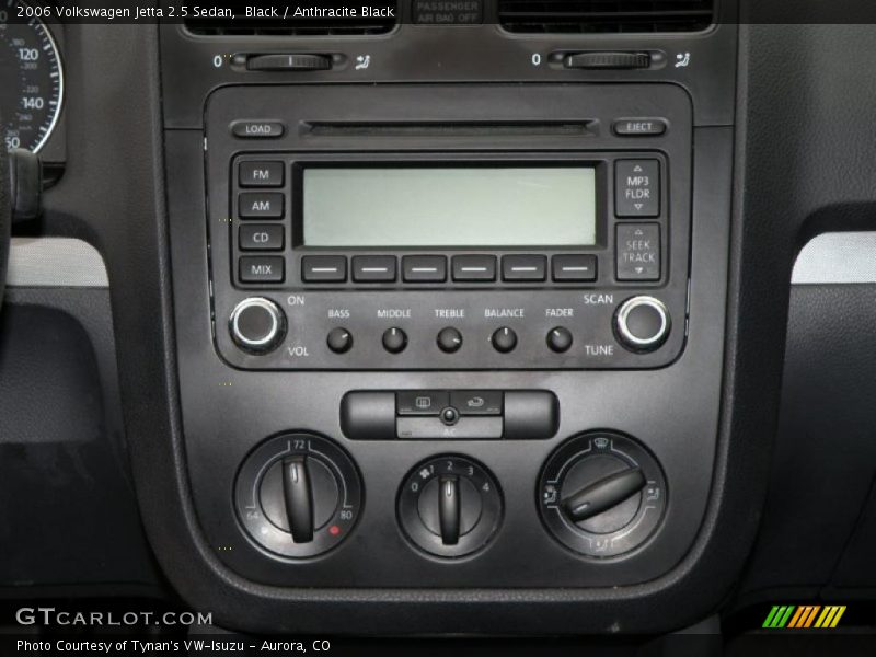 Black / Anthracite Black 2006 Volkswagen Jetta 2.5 Sedan