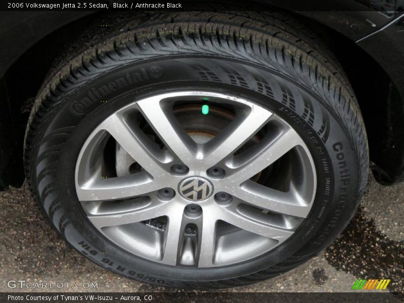 Black / Anthracite Black 2006 Volkswagen Jetta 2.5 Sedan