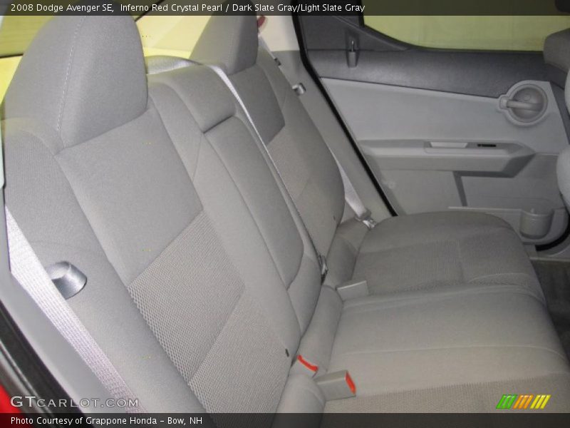 Inferno Red Crystal Pearl / Dark Slate Gray/Light Slate Gray 2008 Dodge Avenger SE