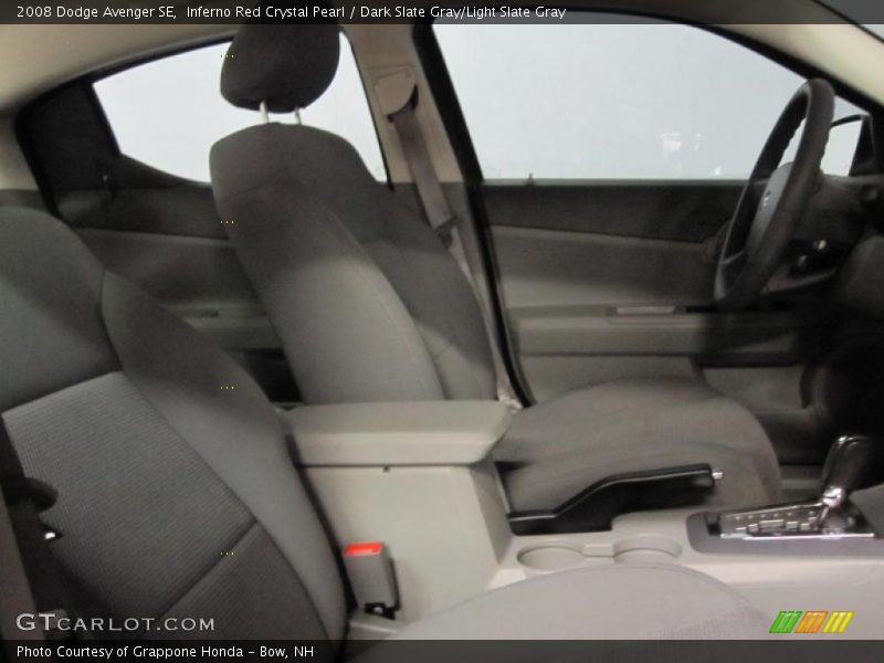 Inferno Red Crystal Pearl / Dark Slate Gray/Light Slate Gray 2008 Dodge Avenger SE