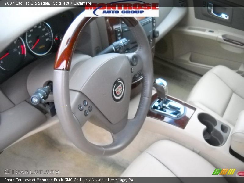 Gold Mist / Cashmere 2007 Cadillac CTS Sedan