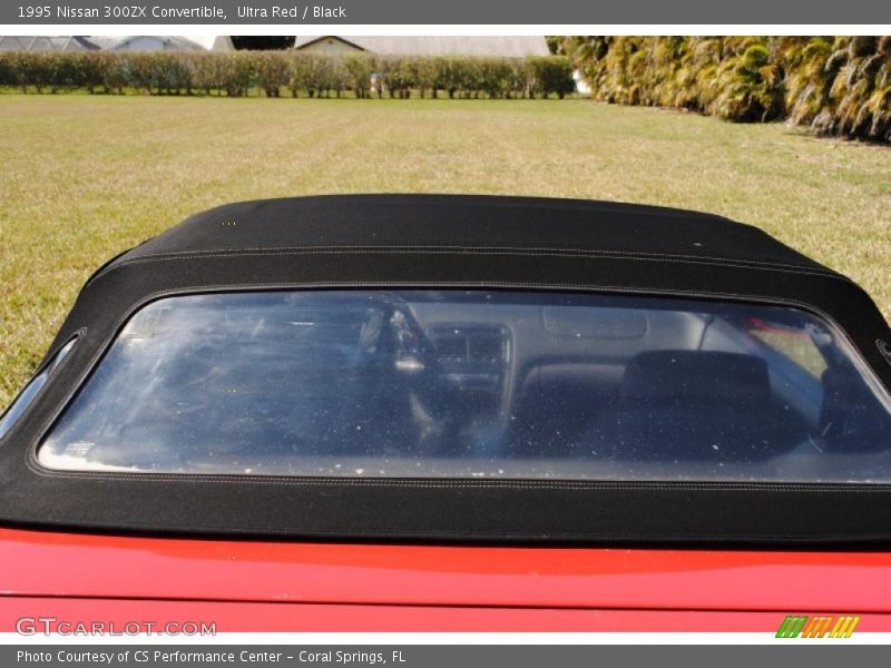 Ultra Red / Black 1995 Nissan 300ZX Convertible