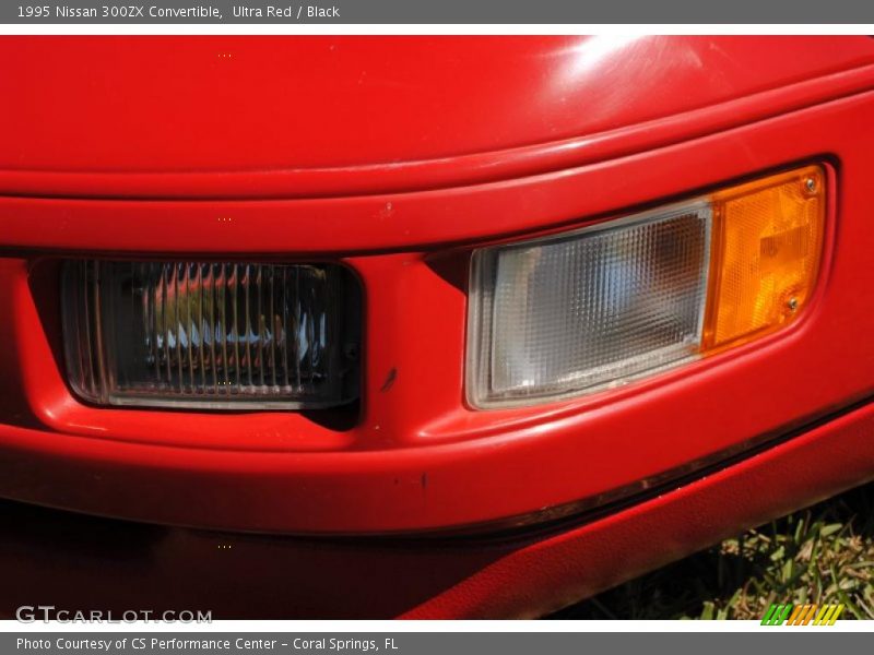 Ultra Red / Black 1995 Nissan 300ZX Convertible