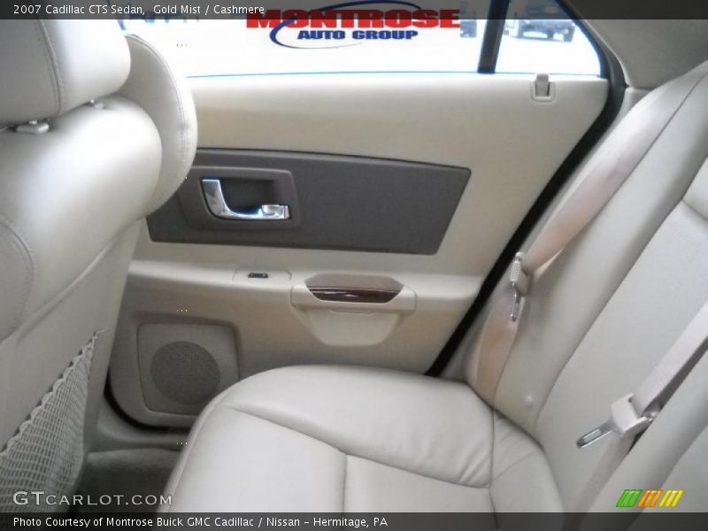 Gold Mist / Cashmere 2007 Cadillac CTS Sedan