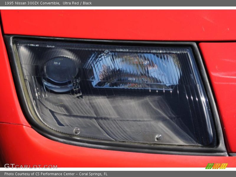 Ultra Red / Black 1995 Nissan 300ZX Convertible