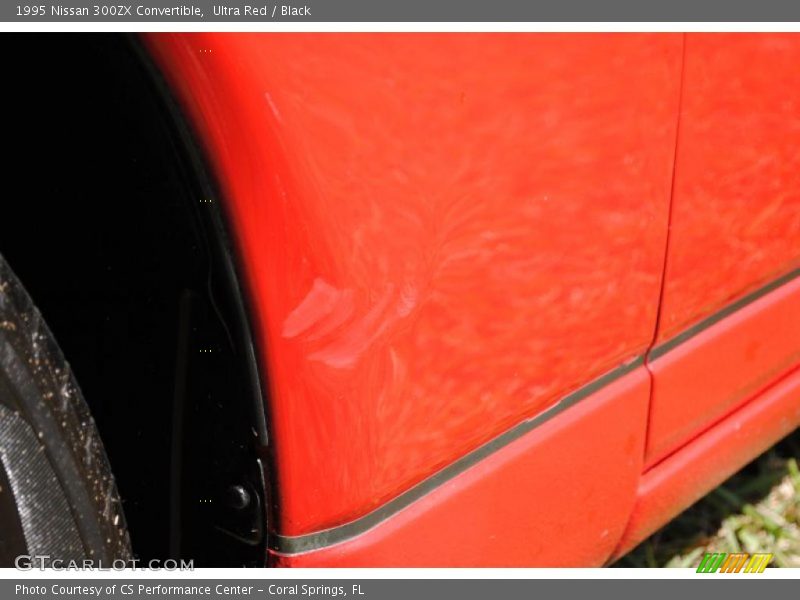 Ultra Red / Black 1995 Nissan 300ZX Convertible