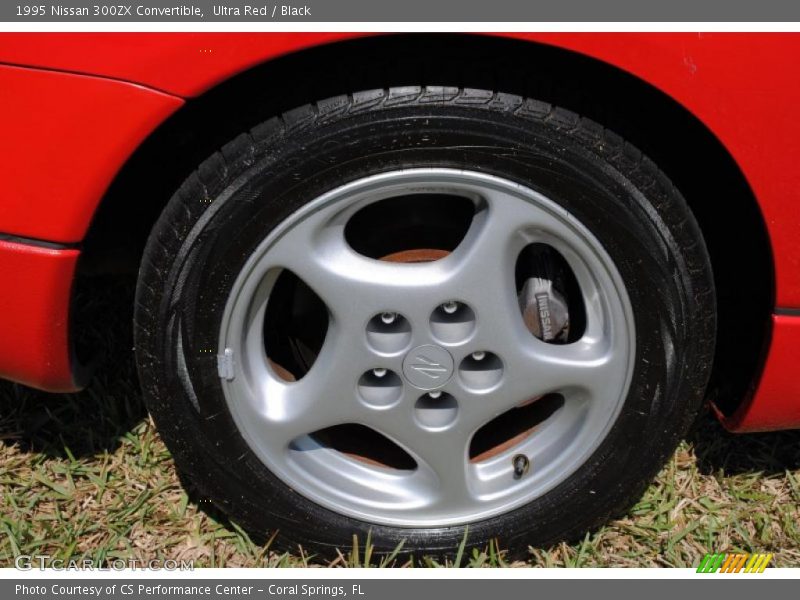 Ultra Red / Black 1995 Nissan 300ZX Convertible