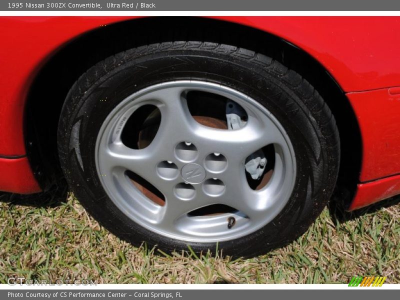 Ultra Red / Black 1995 Nissan 300ZX Convertible