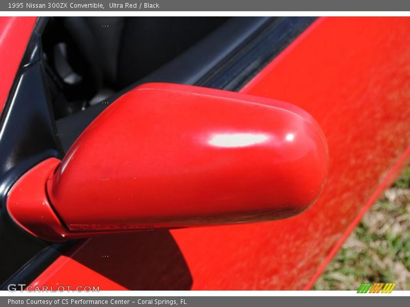 Ultra Red / Black 1995 Nissan 300ZX Convertible