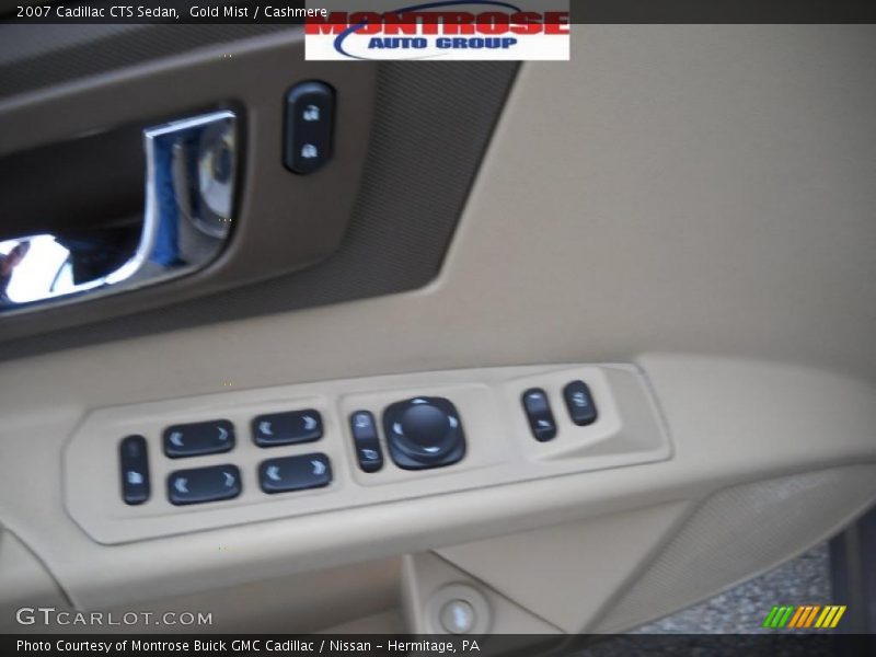 Gold Mist / Cashmere 2007 Cadillac CTS Sedan