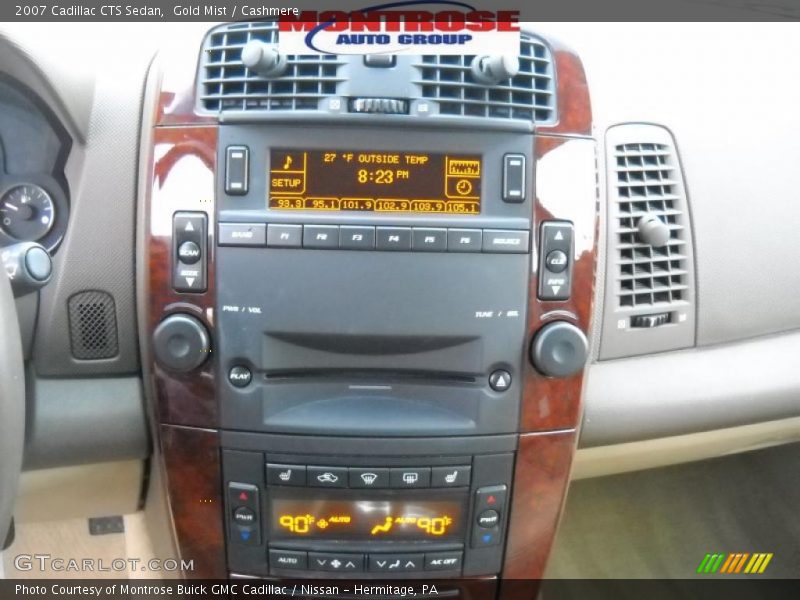 Gold Mist / Cashmere 2007 Cadillac CTS Sedan