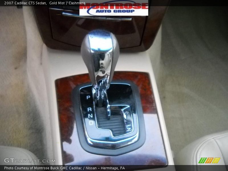 Gold Mist / Cashmere 2007 Cadillac CTS Sedan