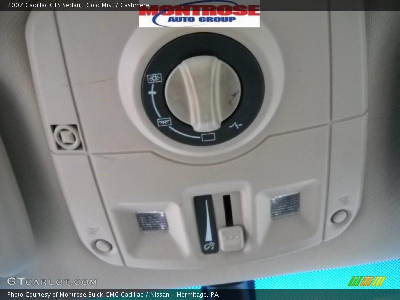 Gold Mist / Cashmere 2007 Cadillac CTS Sedan