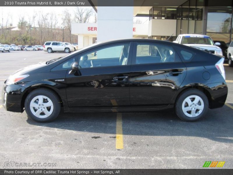 Black / Dark Gray 2010 Toyota Prius Hybrid II