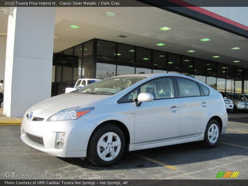 Classic Silver Metallic / Dark Gray 2010 Toyota Prius Hybrid IV