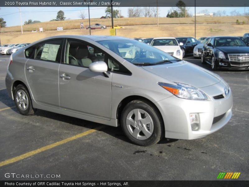 Classic Silver Metallic / Dark Gray 2010 Toyota Prius Hybrid IV