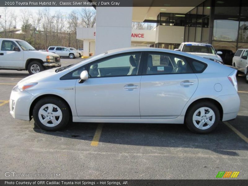 Classic Silver Metallic / Dark Gray 2010 Toyota Prius Hybrid IV