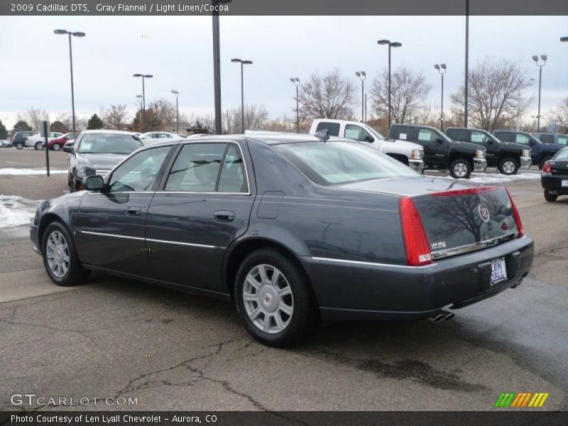 Gray Flannel / Light Linen/Cocoa 2009 Cadillac DTS