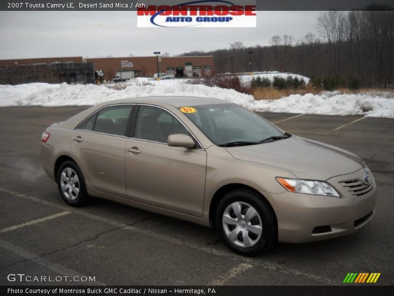 Desert Sand Mica / Ash 2007 Toyota Camry LE