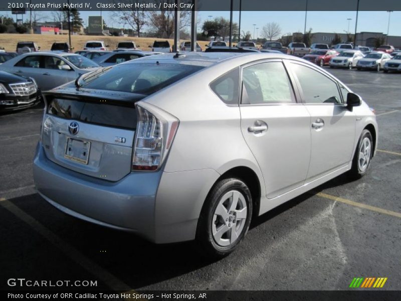 Classic Silver Metallic / Dark Gray 2010 Toyota Prius Hybrid IV