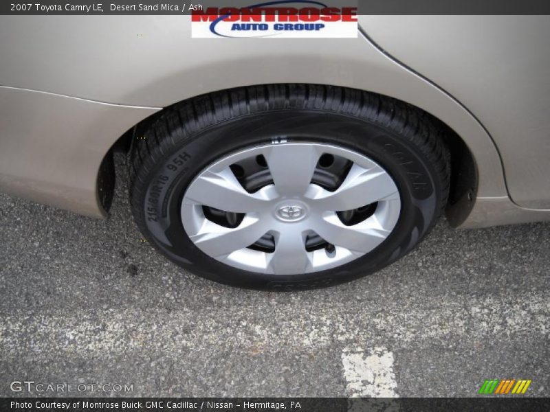 Desert Sand Mica / Ash 2007 Toyota Camry LE