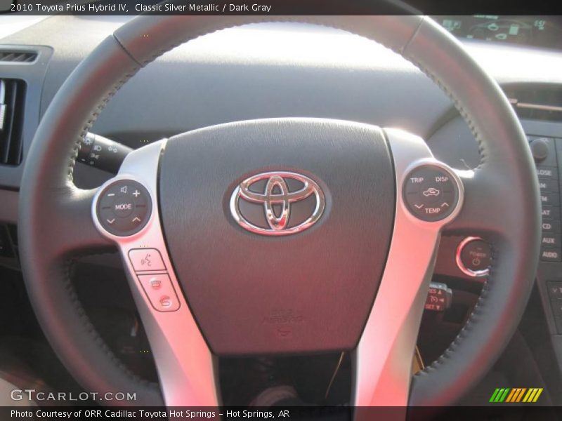 Classic Silver Metallic / Dark Gray 2010 Toyota Prius Hybrid IV
