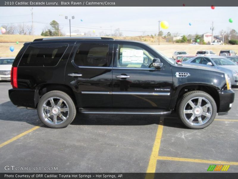 Black Raven / Cashmere/Cocoa 2010 Cadillac Escalade Luxury