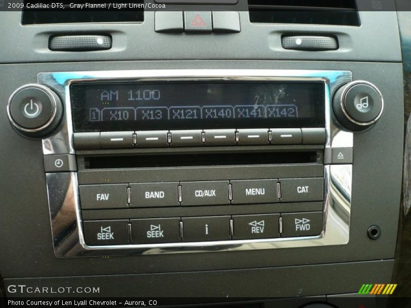 Gray Flannel / Light Linen/Cocoa 2009 Cadillac DTS