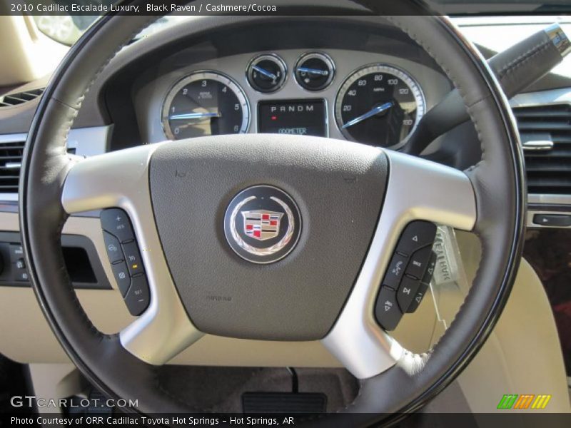 Black Raven / Cashmere/Cocoa 2010 Cadillac Escalade Luxury