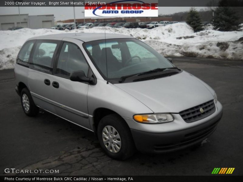 Bright Silver Metallic / Silver Fern 2000 Chrysler Voyager