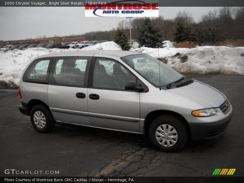 Bright Silver Metallic / Silver Fern 2000 Chrysler Voyager