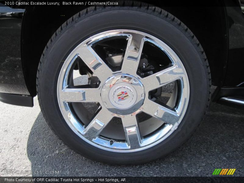 Black Raven / Cashmere/Cocoa 2010 Cadillac Escalade Luxury