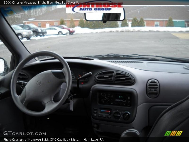 Bright Silver Metallic / Silver Fern 2000 Chrysler Voyager