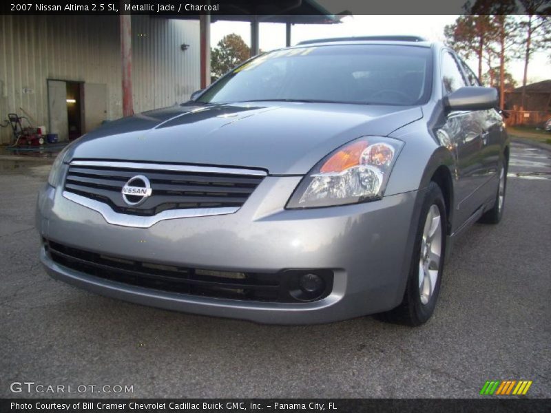 Metallic Jade / Charcoal 2007 Nissan Altima 2.5 SL