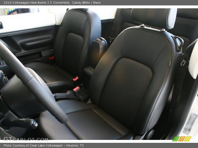 Candy White / Black 2010 Volkswagen New Beetle 2.5 Convertible