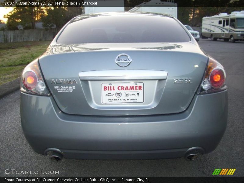 Metallic Jade / Charcoal 2007 Nissan Altima 2.5 SL