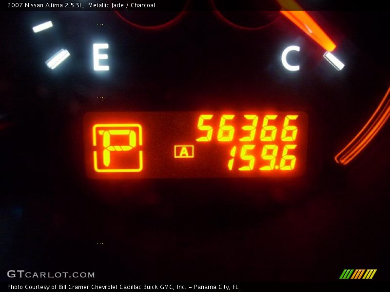 Metallic Jade / Charcoal 2007 Nissan Altima 2.5 SL