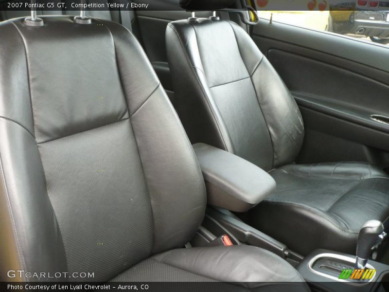 Competition Yellow / Ebony 2007 Pontiac G5 GT