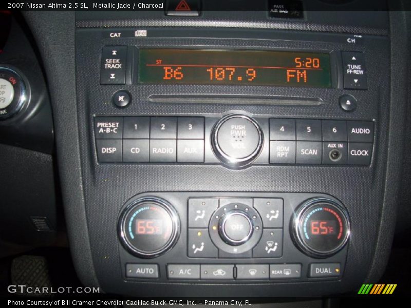Metallic Jade / Charcoal 2007 Nissan Altima 2.5 SL