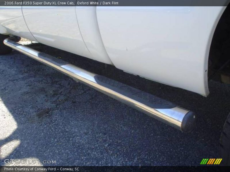 Oxford White / Dark Flint 2006 Ford F350 Super Duty XL Crew Cab