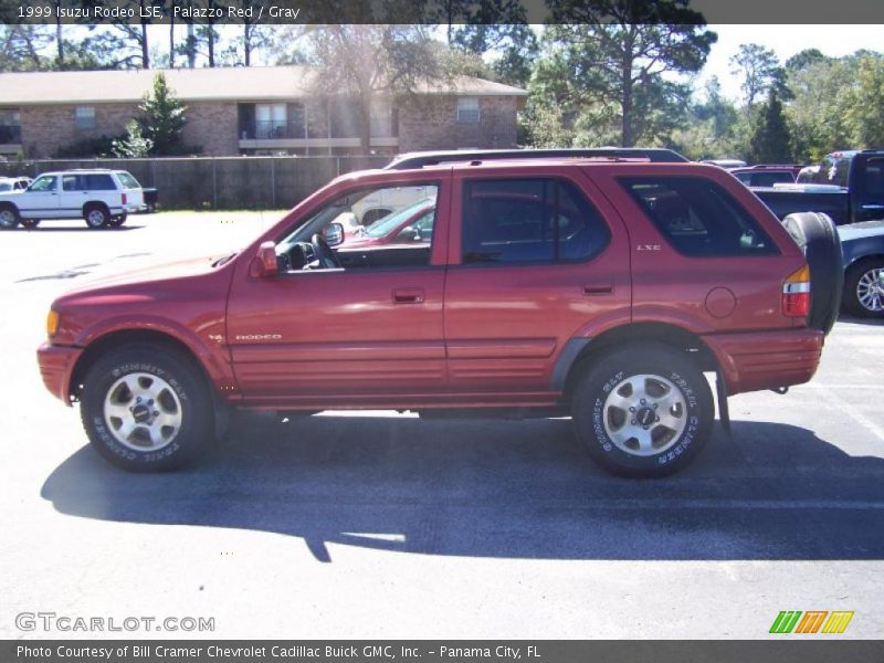 Palazzo Red / Gray 1999 Isuzu Rodeo LSE
