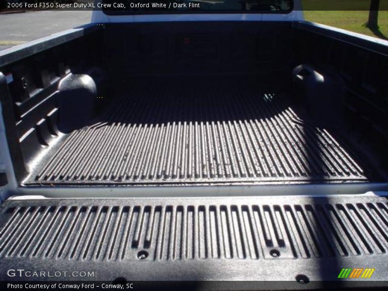 Oxford White / Dark Flint 2006 Ford F350 Super Duty XL Crew Cab