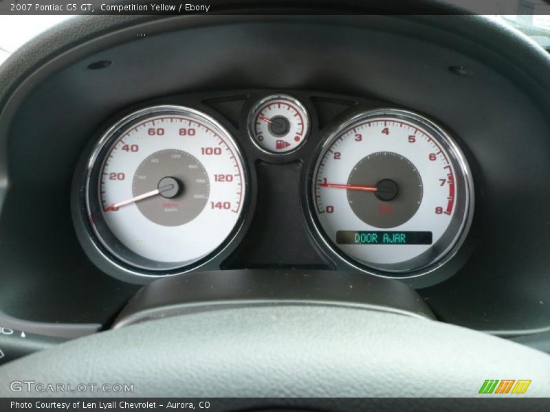 Competition Yellow / Ebony 2007 Pontiac G5 GT