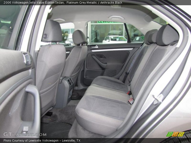 Platinum Grey Metallic / Anthracite Black 2006 Volkswagen Jetta Value Edition Sedan