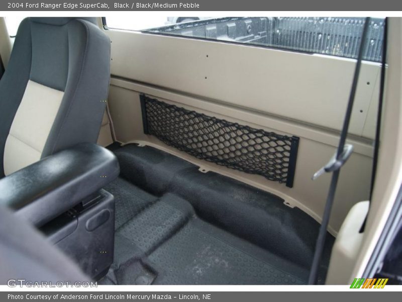 Black / Black/Medium Pebble 2004 Ford Ranger Edge SuperCab